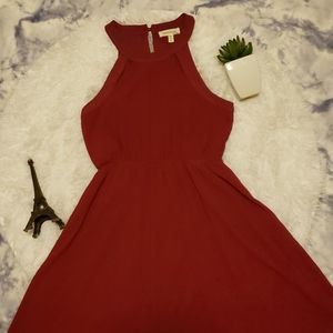 Wine Red dress
